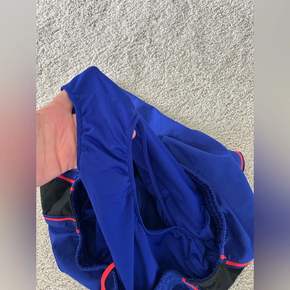 Women's Nike Dri-fit shorts Blue, black and orange details size L